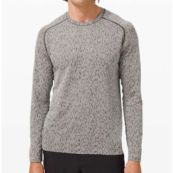 Lululemon LM3CD8S Men's Sz XL Graphite Gray Metal Vent Tech L/S 2.0 Tee Shirt - Picture 9 of 11